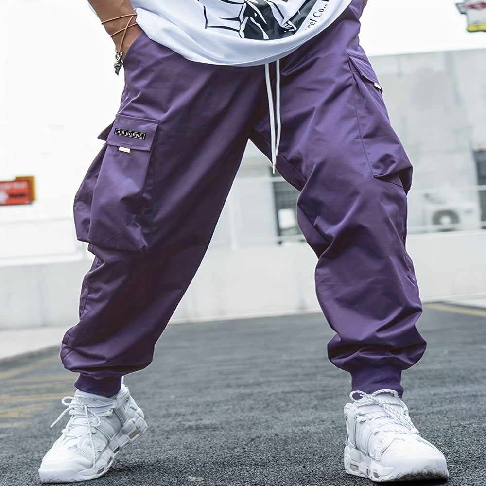 Multi-Pocket Cargo Pants for Men