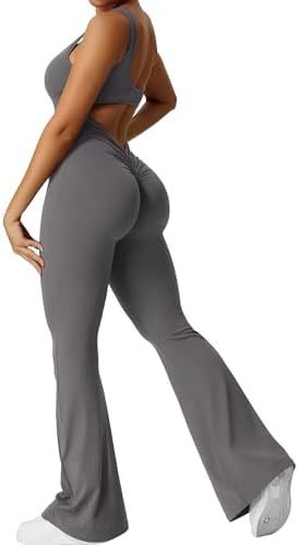 Women’s Sleeveless Flare Jumpsuit