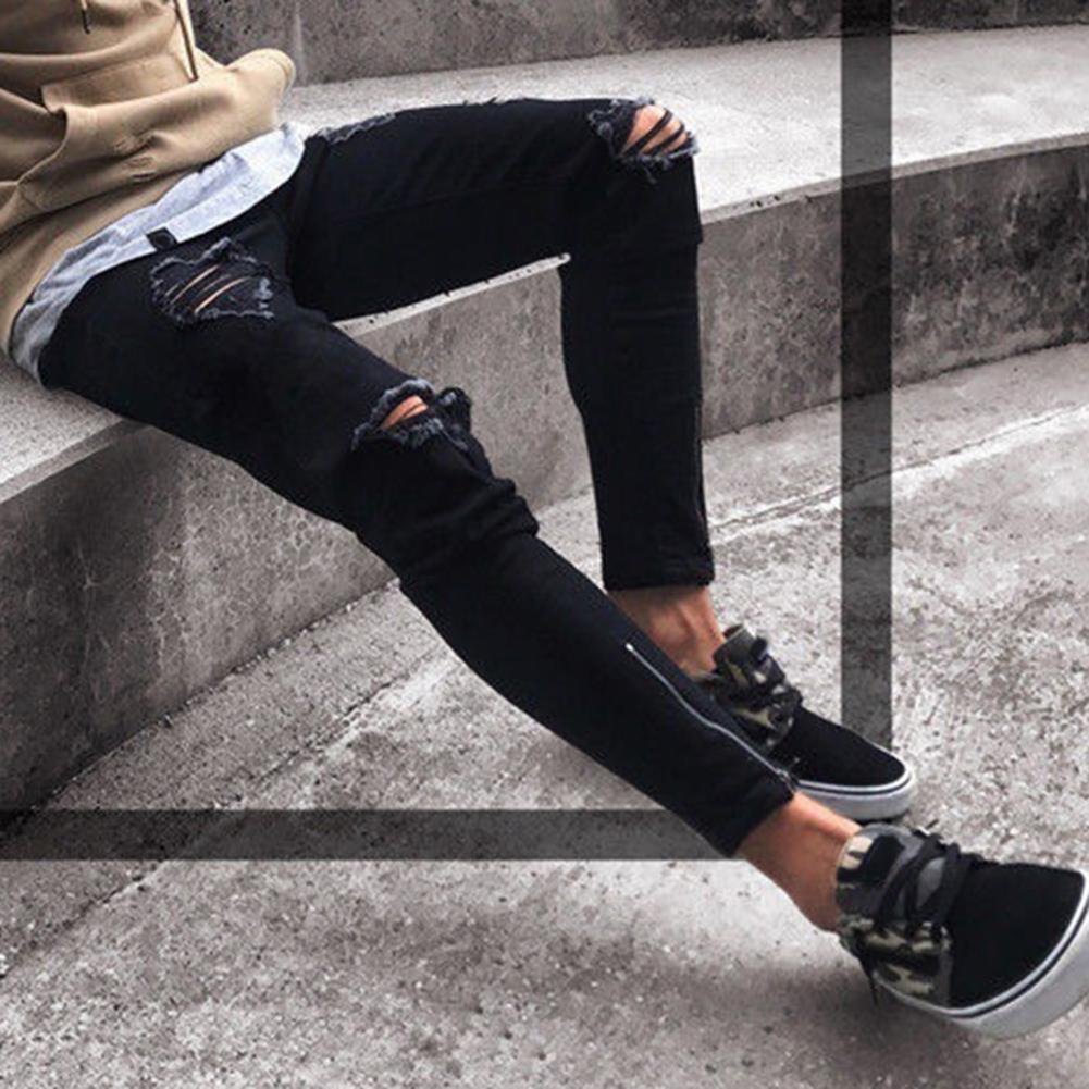 Men’s Distressed Denim Jeans