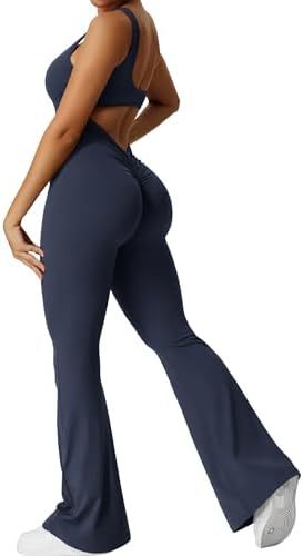 Women’s Sleeveless Flare Jumpsuit