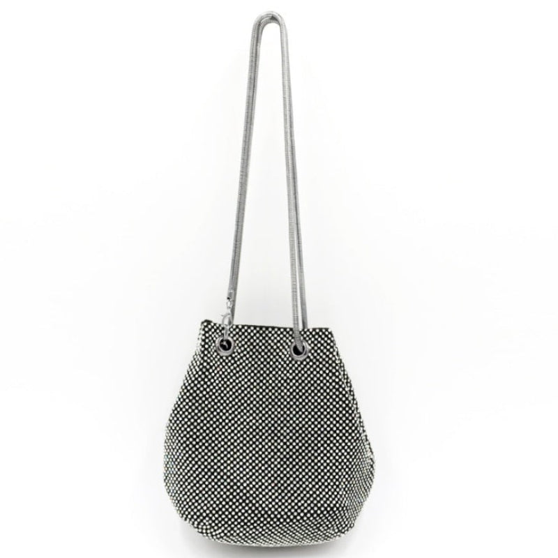 Crystal & Satin Evening Clutch Bags