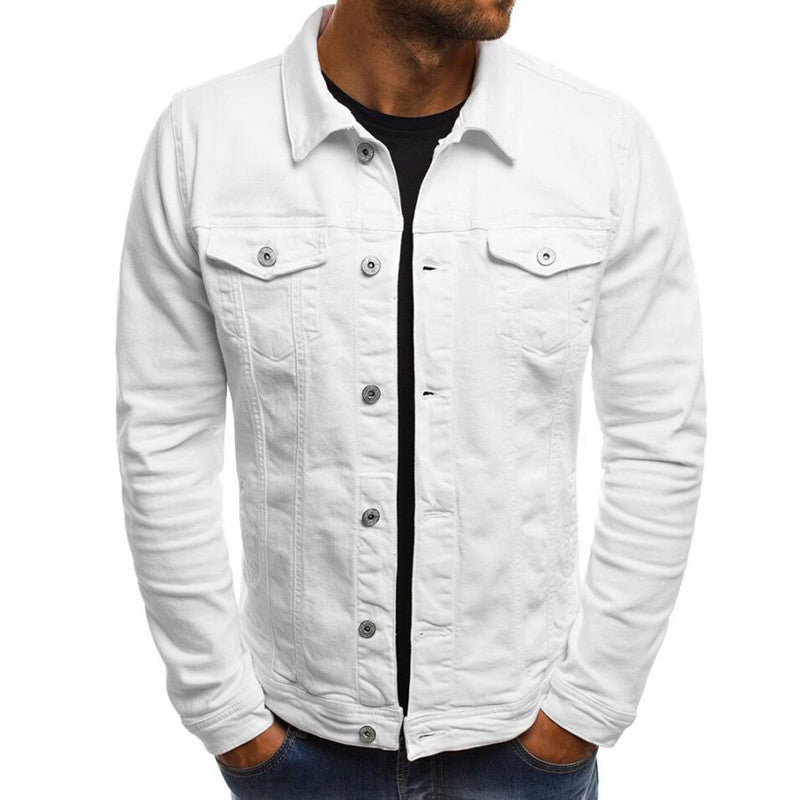 Men’s Casual Denim Shirt Jacket