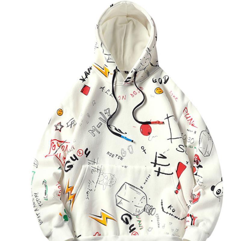 Loose Fit Men’s Hooded Sweatshirt