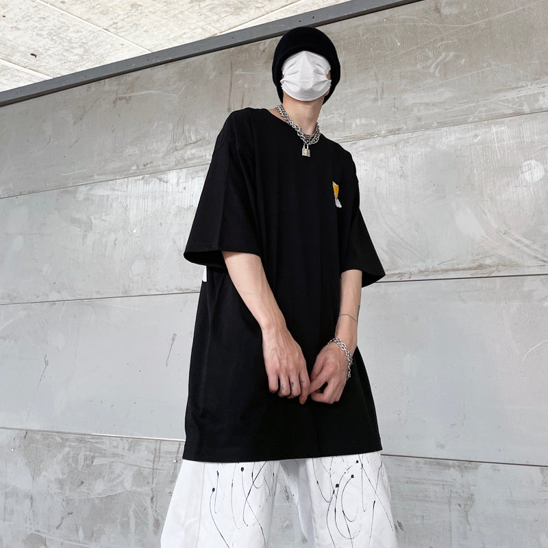 Smiley Pill Print T-Shirt