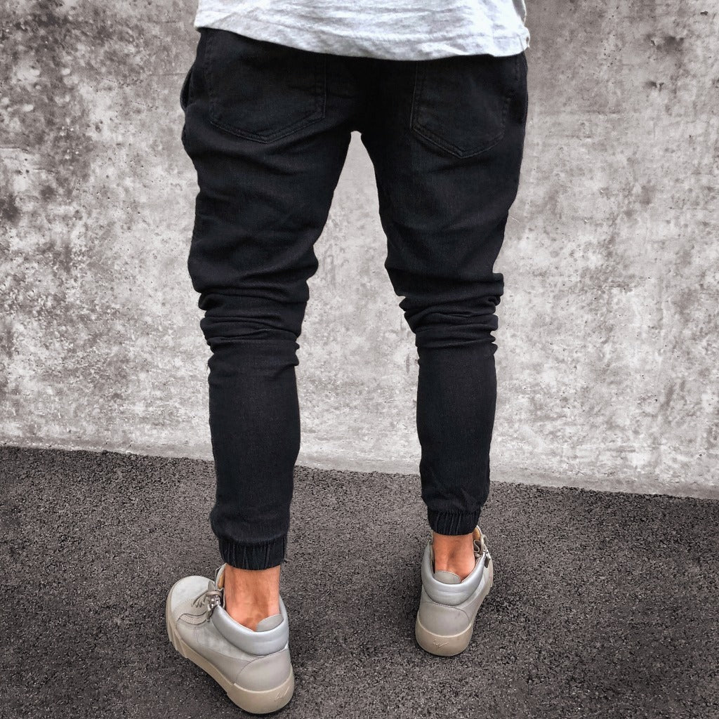 Men’s Light Blue Skinny Fashion Jeans