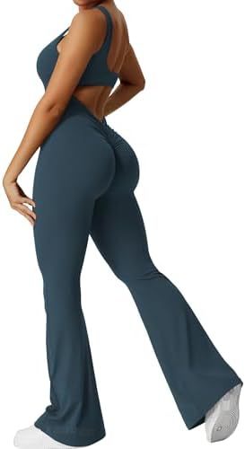 Women’s Sleeveless Flare Jumpsuit