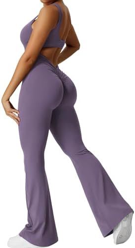 Women’s Sleeveless Flare Jumpsuit