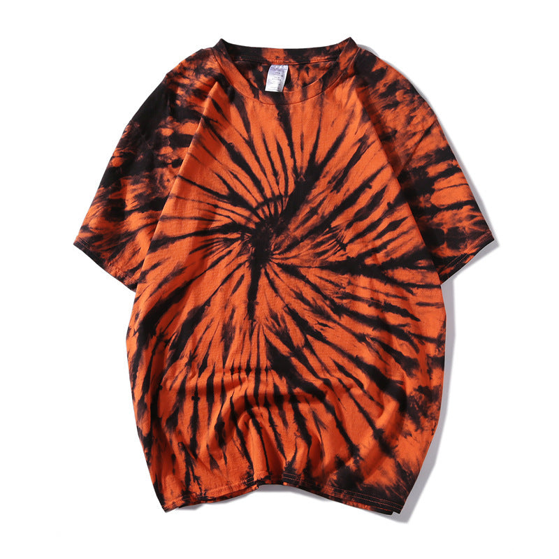 Unisex Tie-Dye Short Sleeve T-Shirts