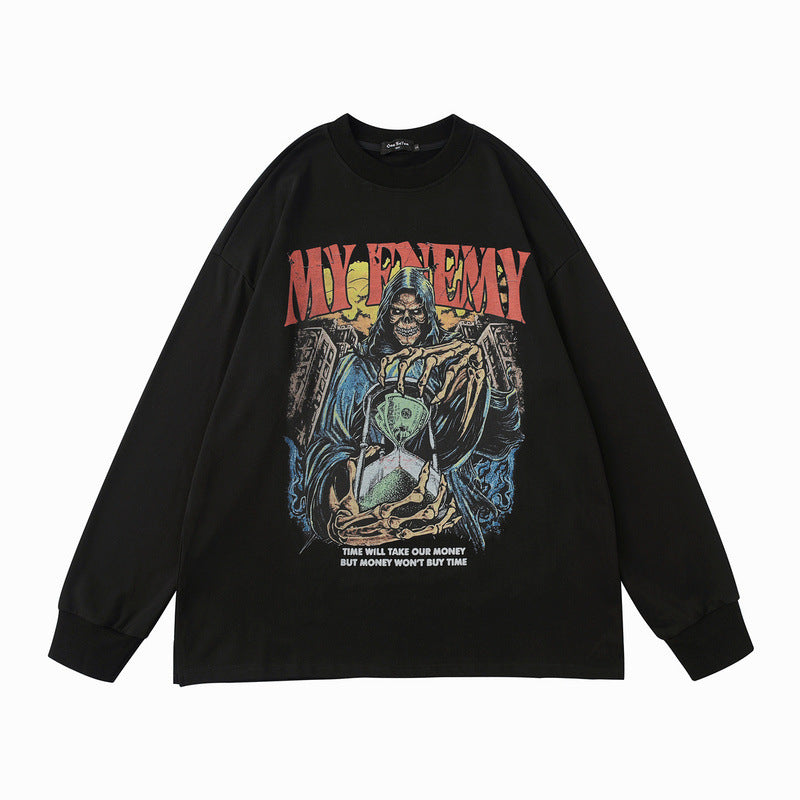 Vintage Loose Fit Rap Top