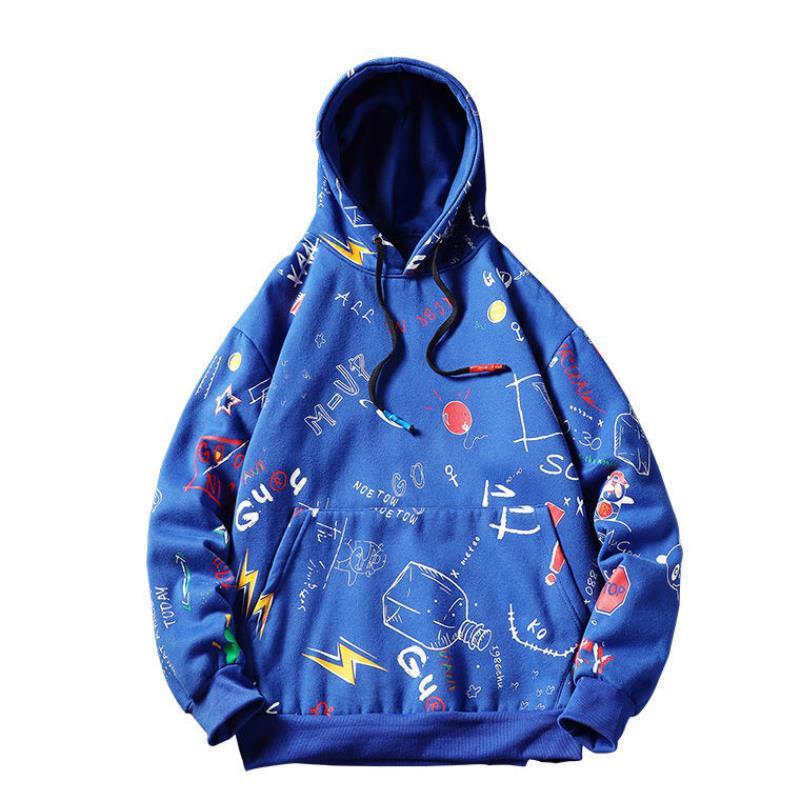 Loose Fit Men’s Hooded Sweatshirt