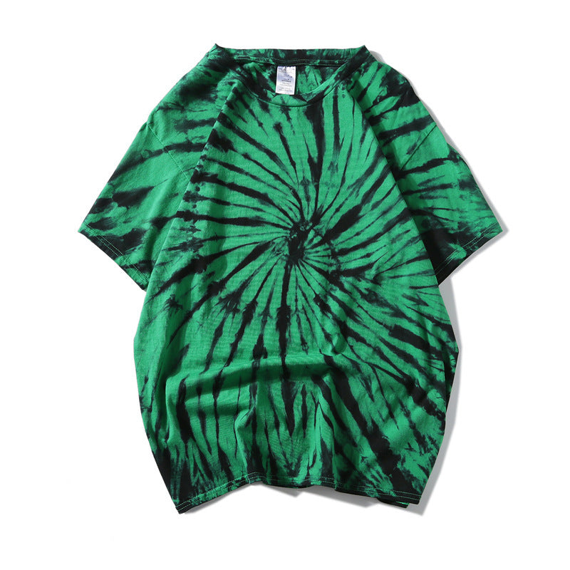 Unisex Tie-Dye Short Sleeve T-Shirts