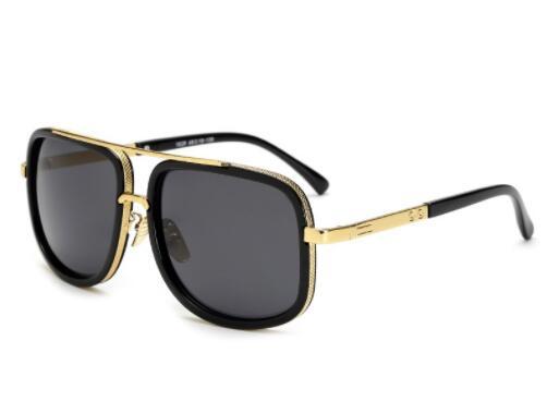 Unisex Designer Flat Top Sunglasses