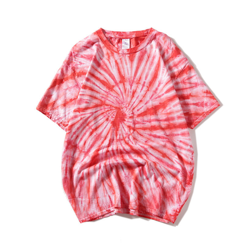 Unisex Tie-Dye Short Sleeve T-Shirts