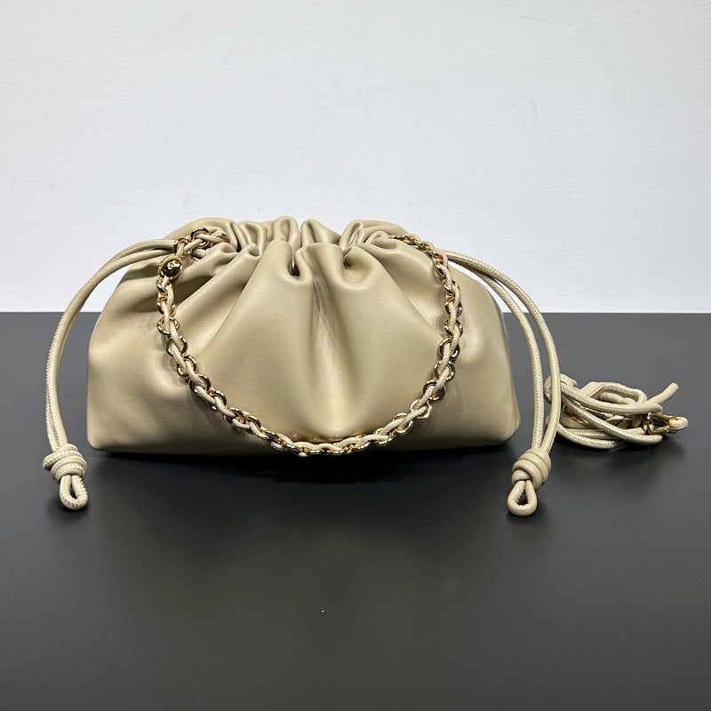 Chinese Style Cowhide Lucky Bag
