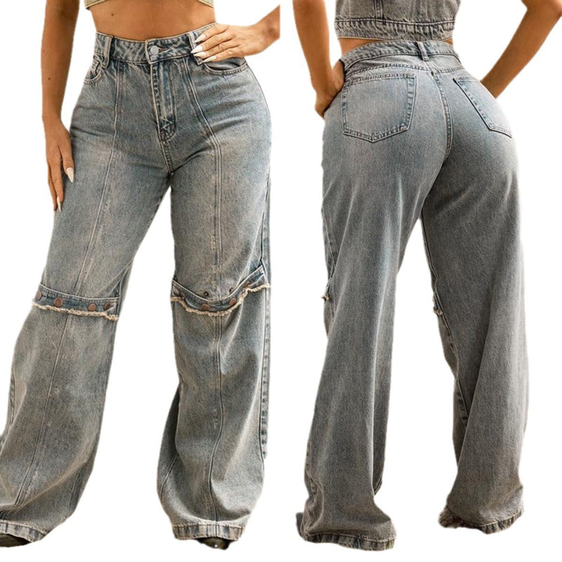 Y2K Baggy Wide Leg Jeans