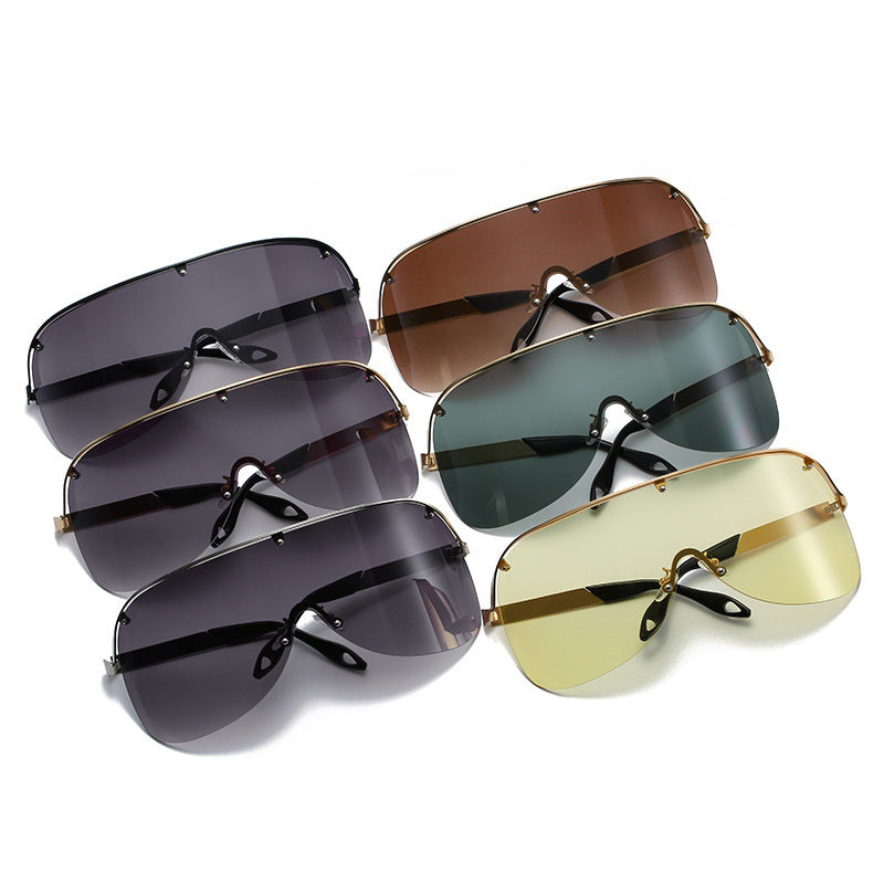 Metal Half-Frame Windproof Shades
