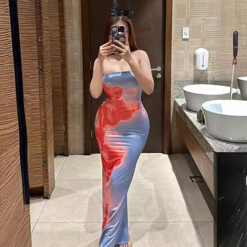 Sexy Summer Strapless Dress