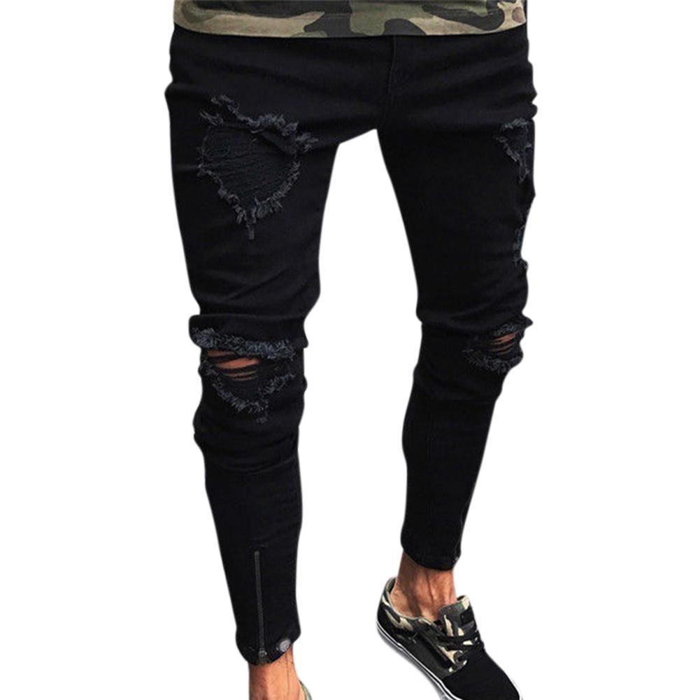Men’s Distressed Denim Jeans