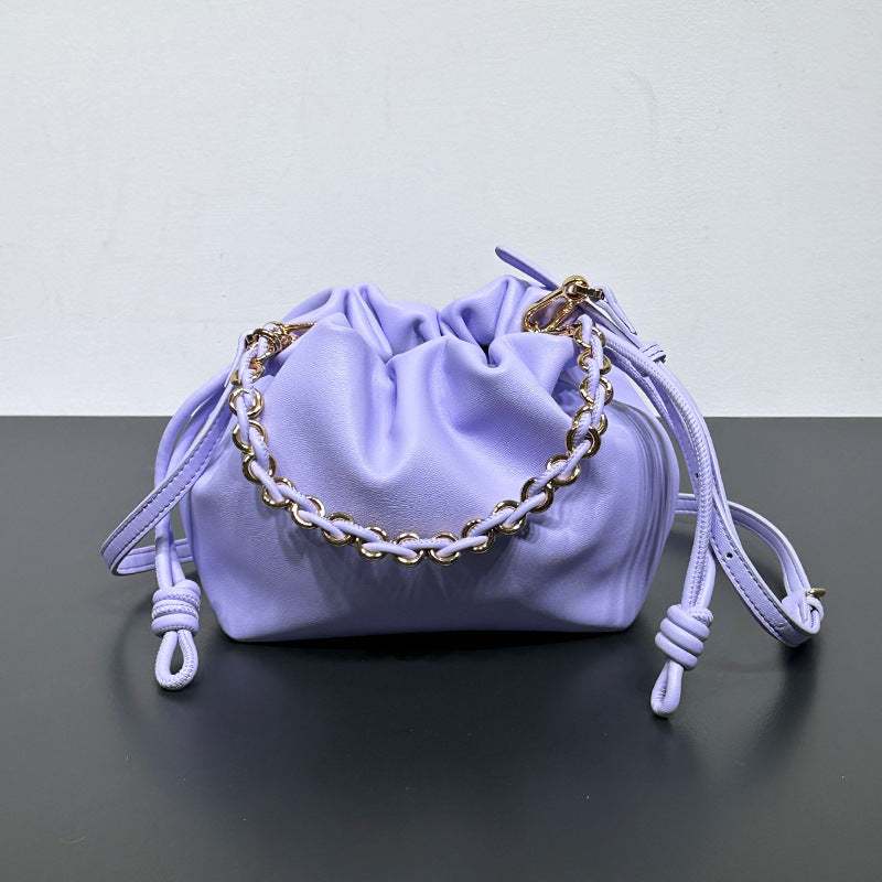 Chinese Style Cowhide Lucky Bag