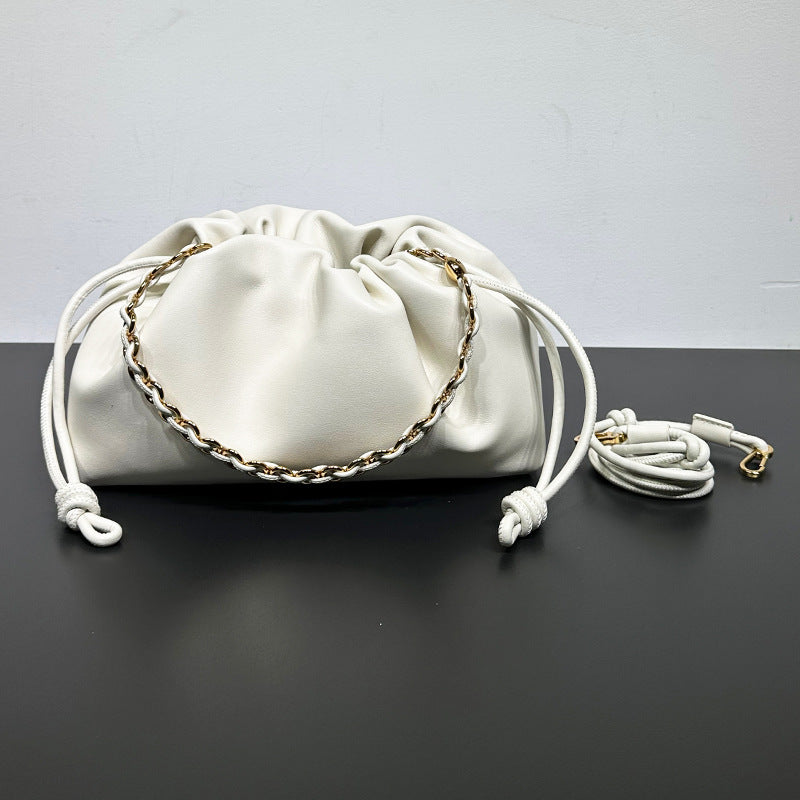 Chinese Style Cowhide Lucky Bag
