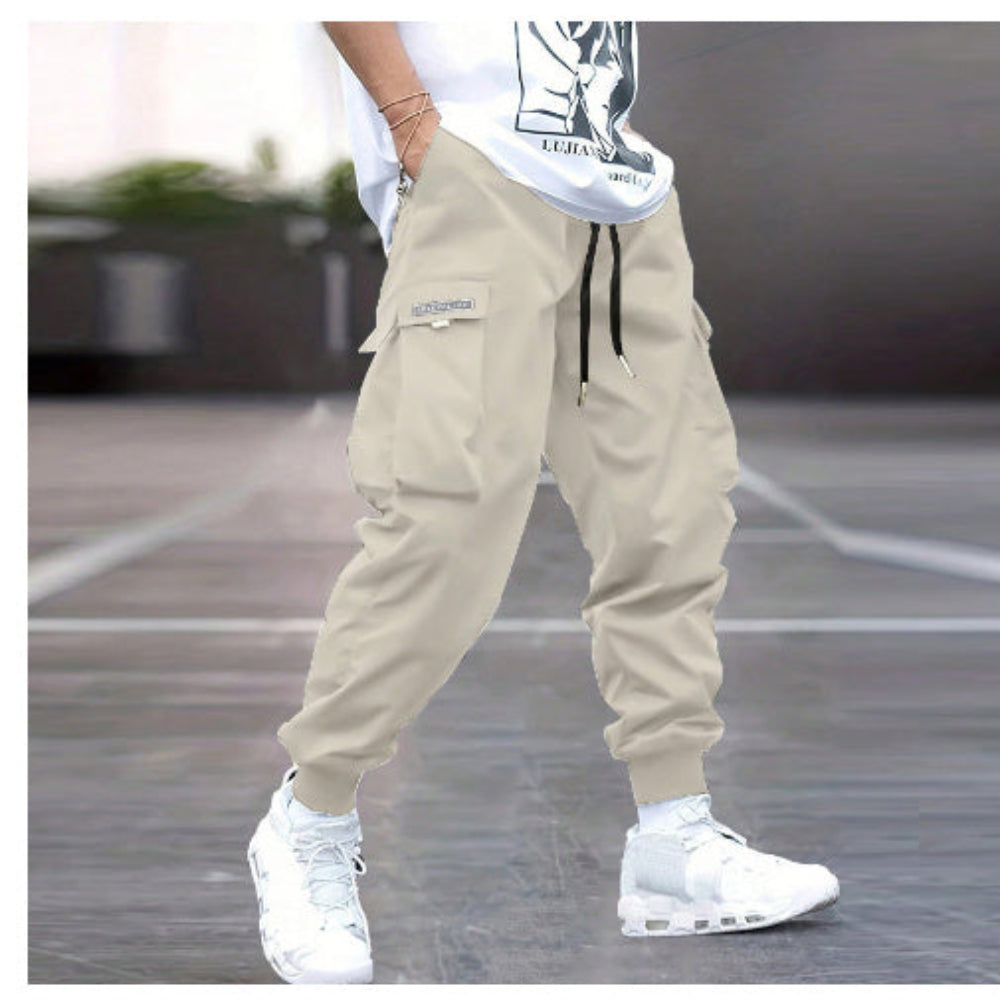 Multi-Pocket Cargo Pants for Men