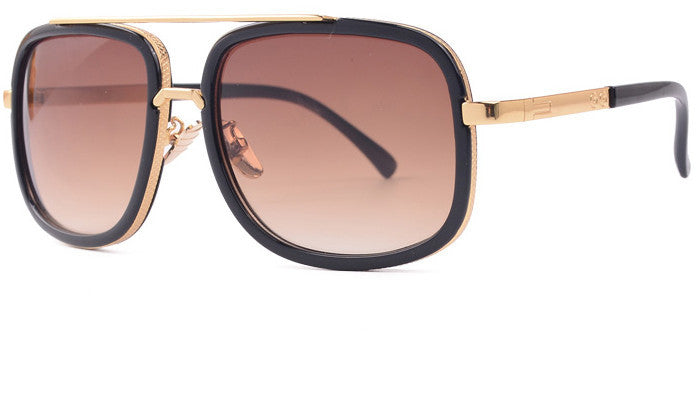 Unisex Designer Flat Top Sunglasses