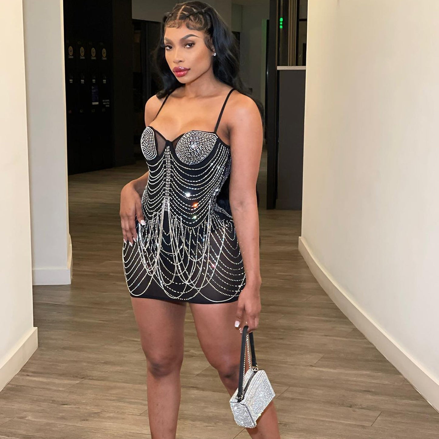 Tassel Suspender Dresses for Parties