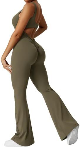 Women’s Sleeveless Flare Jumpsuit
