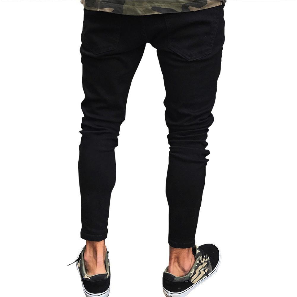 Men’s Distressed Denim Jeans