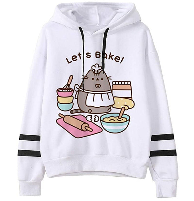 Loose Fit Fleece Casual Hoodie