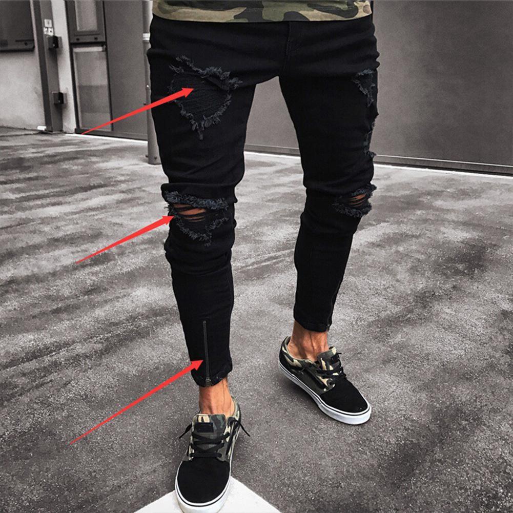 Men’s Distressed Denim Jeans