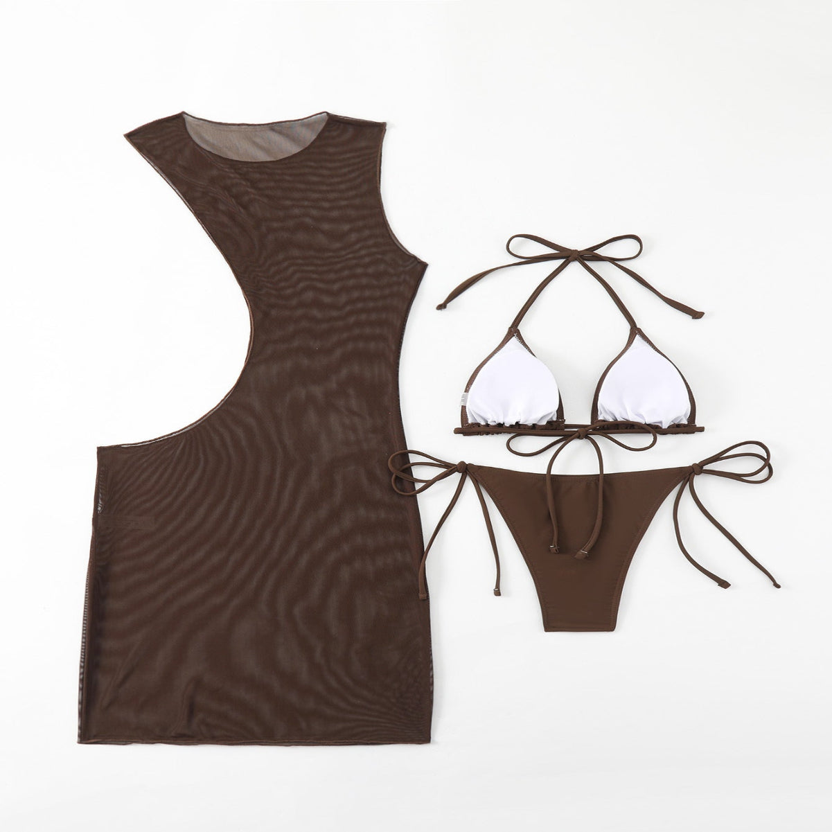 Women's Fashion Three-Piece Bikini Set