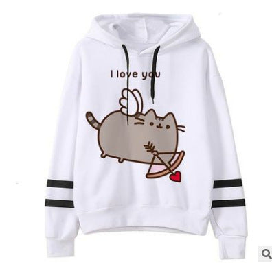 Loose Fit Fleece Casual Hoodie