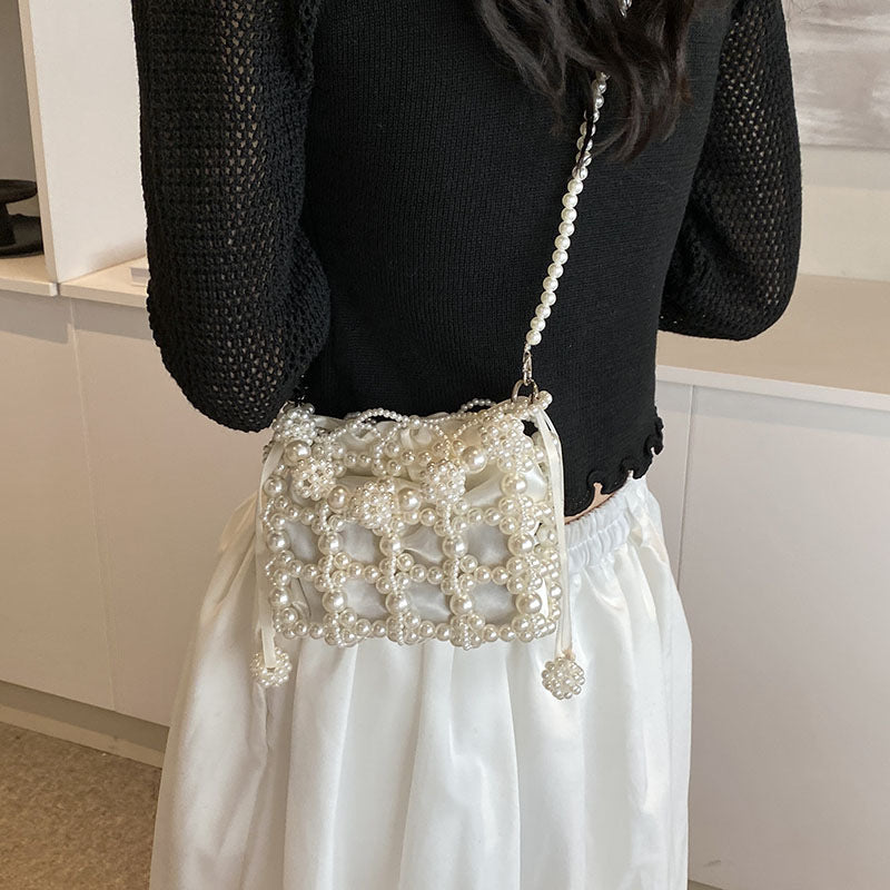 Pearl Luxe Mini Crossbody Bag