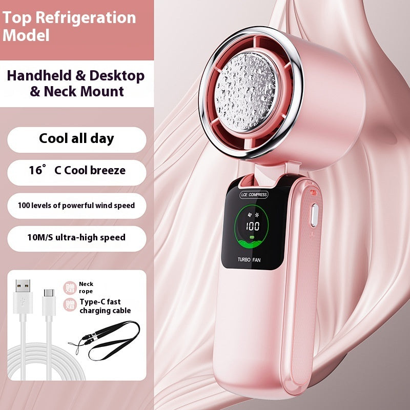 BreezeMate – Wearable Folding Mini Fan