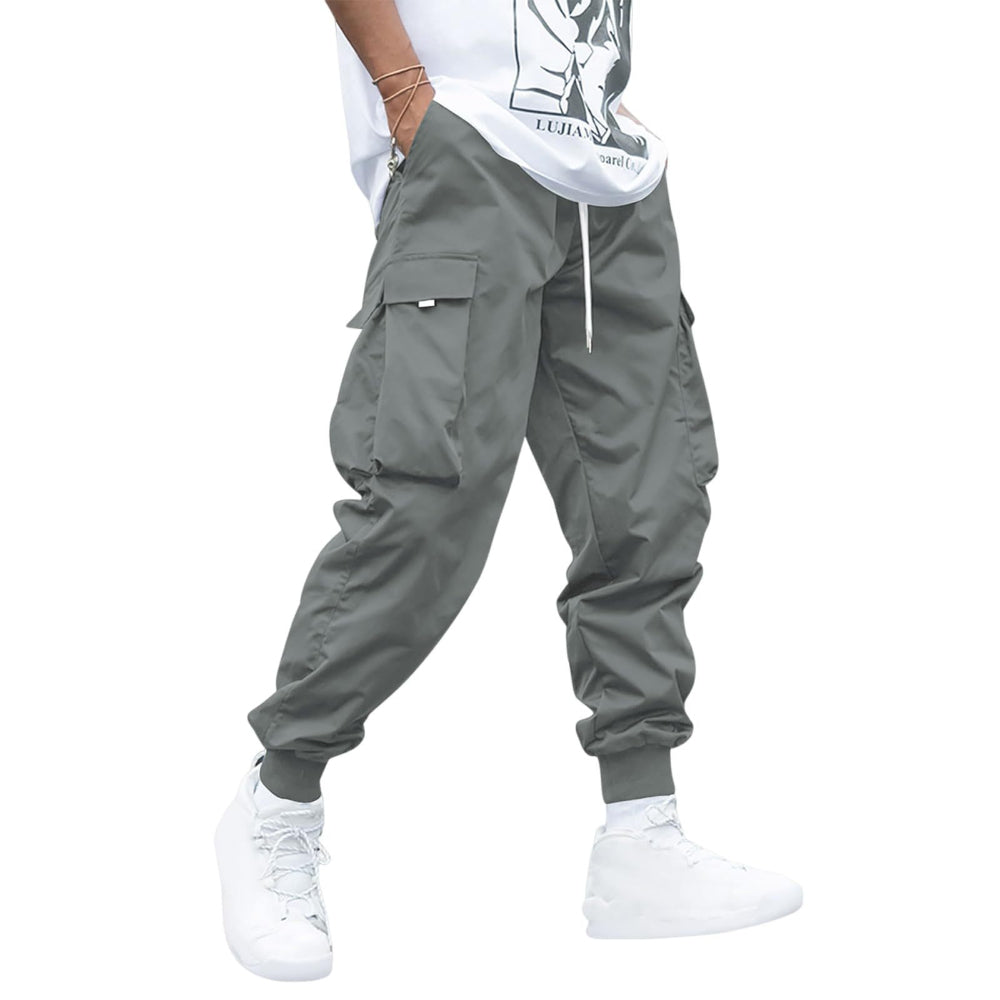 Multi-Pocket Cargo Pants for Men