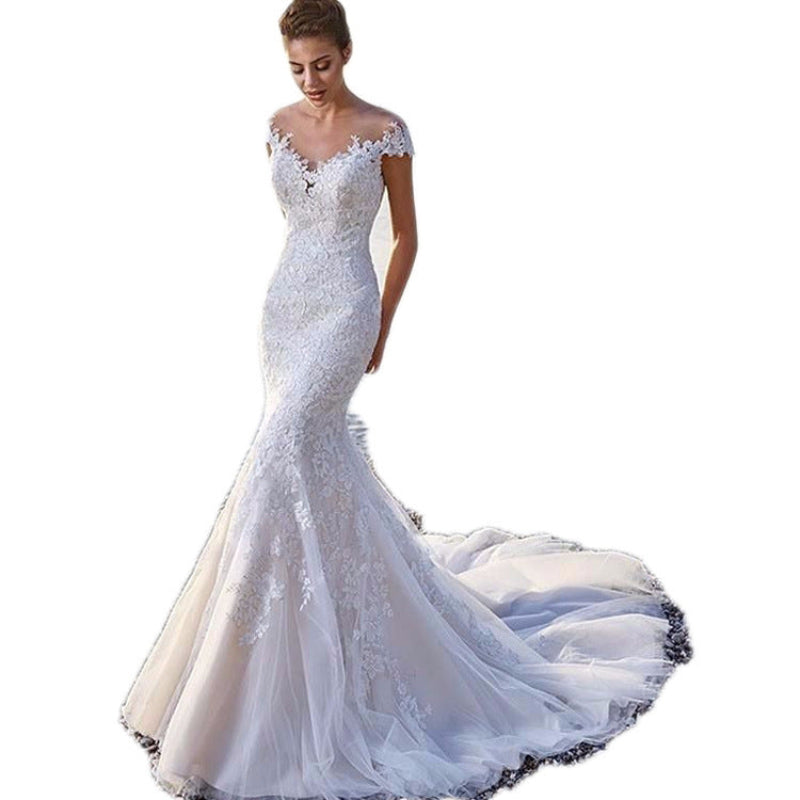 Princess Mermaid Wedding Dress