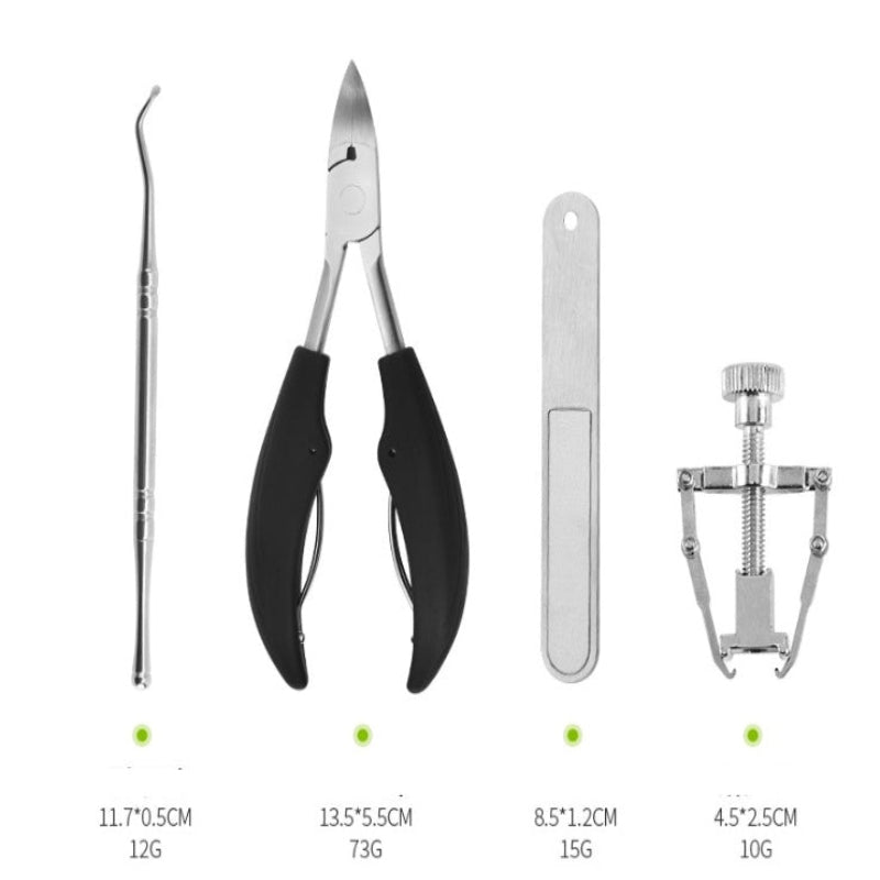 Stainless Steel Nail Groove Pliers Kicker Set