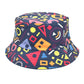 Double-Sided Printed Fisherman Hat