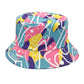 Double-Sided Printed Fisherman Hat