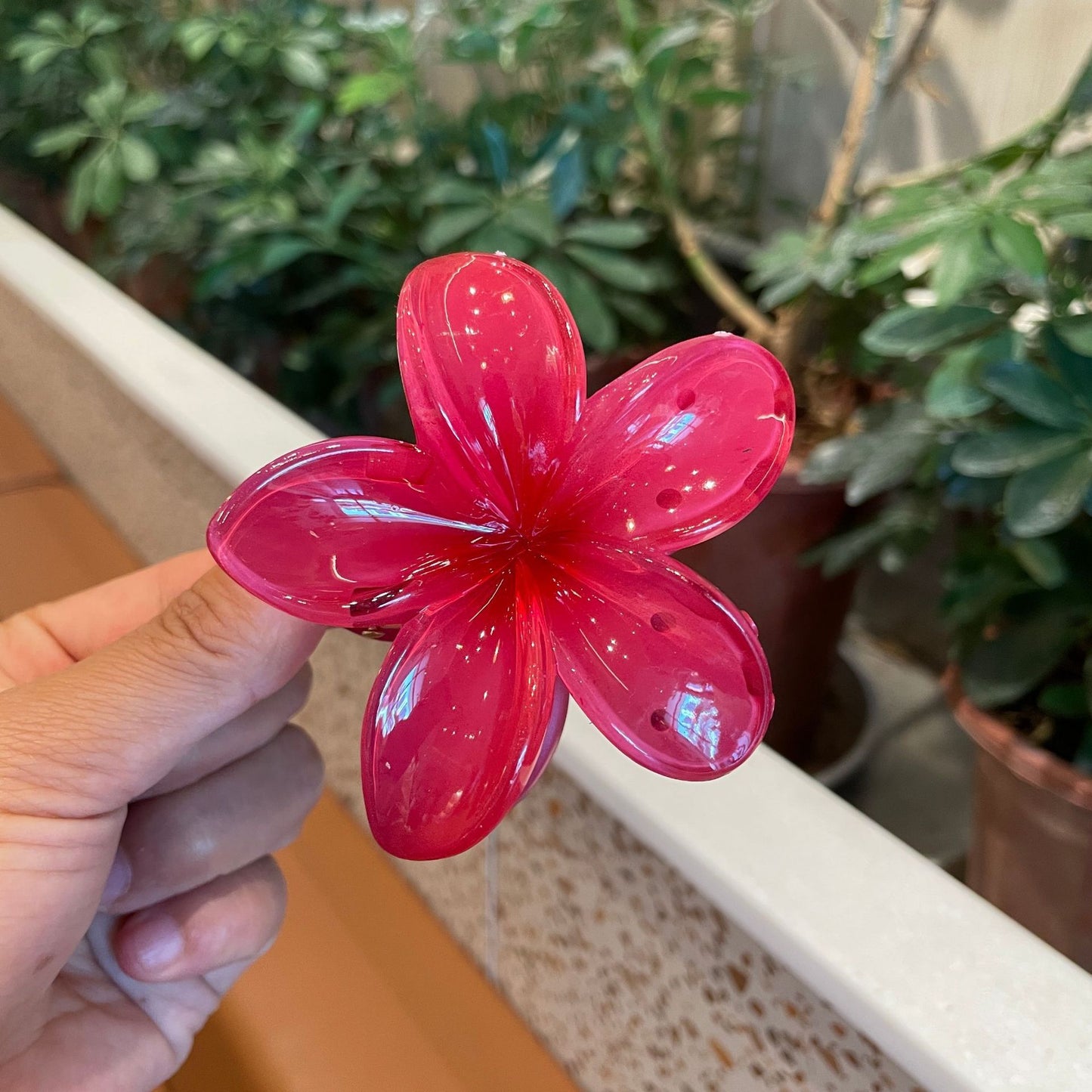 Women’s Colorful Flower Hair Barrettes