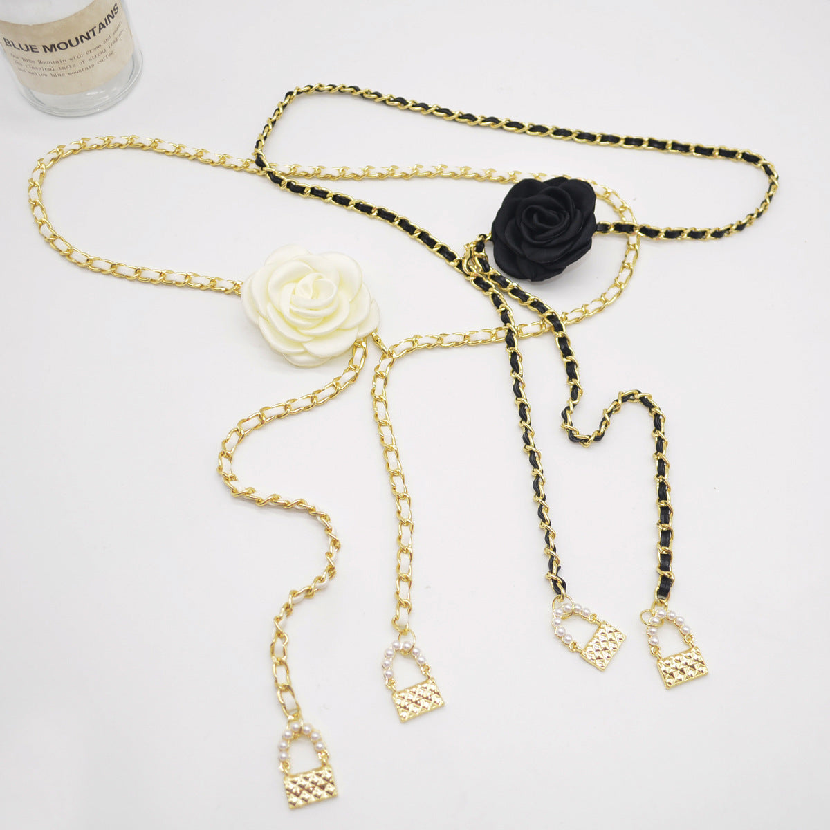 Elegant Camellia Waist Chains