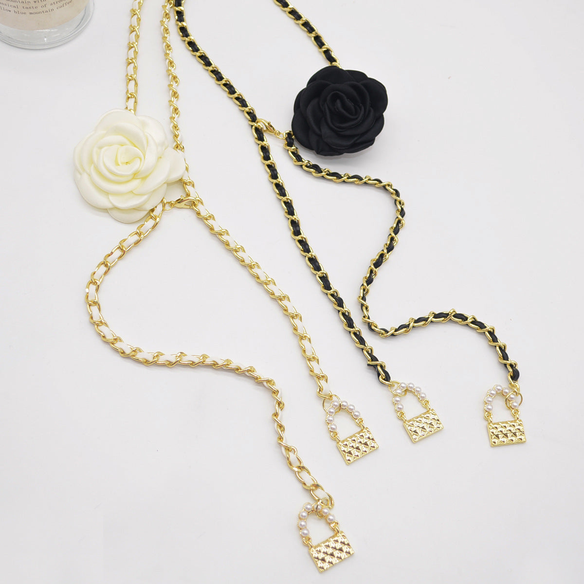 Elegant Camellia Waist Chains