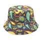 Double-Sided Printed Fisherman Hat