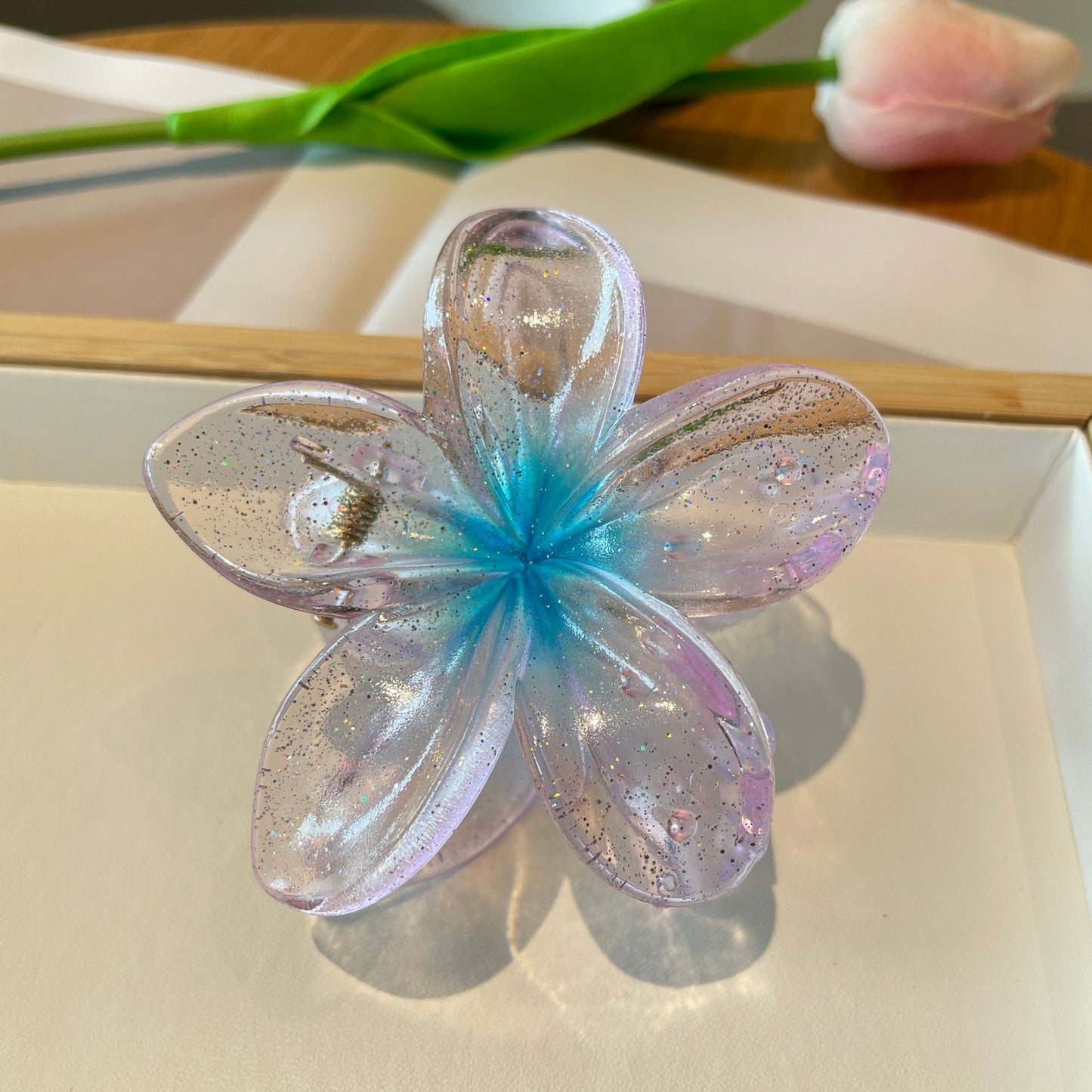 Women’s Colorful Flower Hair Barrettes