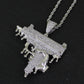 Domineering Hand Pendant Rap Jewelry