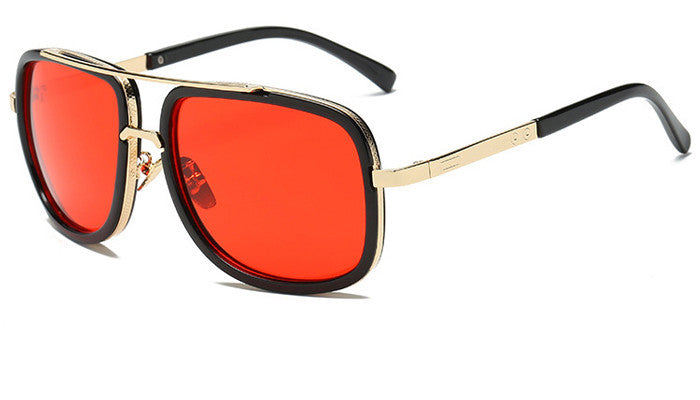 Unisex Designer Flat Top Sunglasses