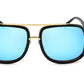 Unisex Designer Flat Top Sunglasses