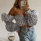 Slim printed T-shirt for women