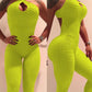 Women’s Cross-Back Yoga Jumpsuit Bodysuit